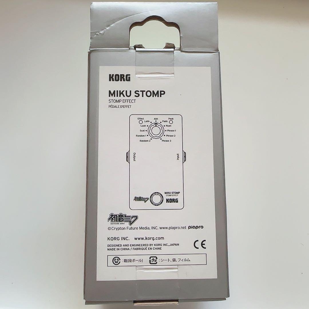 初音ミク KORG MIKU STOMP ギターエフェクター