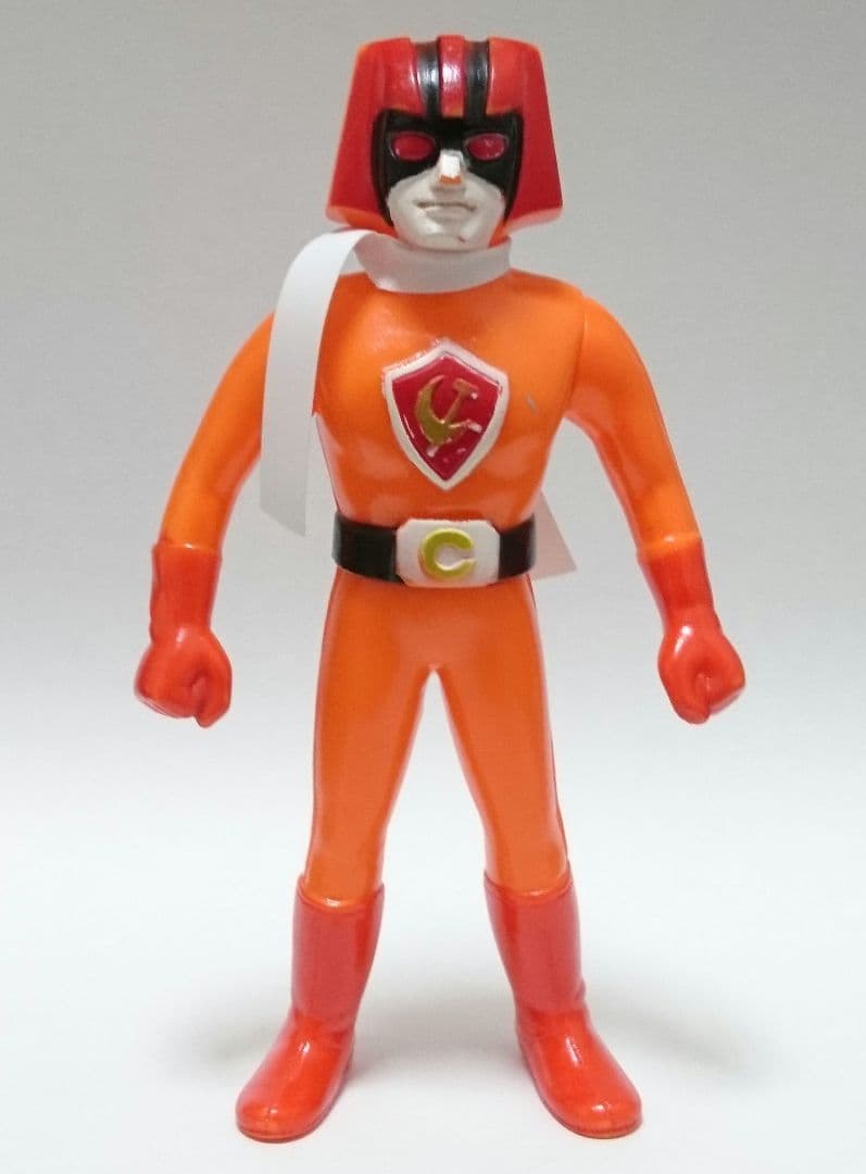 ポピー バトルコサック ソフビ人形 バトルフィーバーJ 昭和レトロ 戦隊