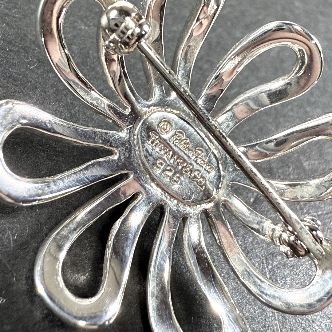 ティファニーデイジー フラワーブローチ925