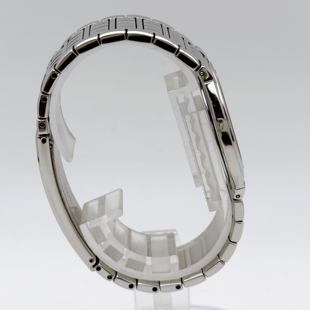 セイコー クレドール 幾何学模様文字盤 シルバー ビンテージ 腕時計 メンズ