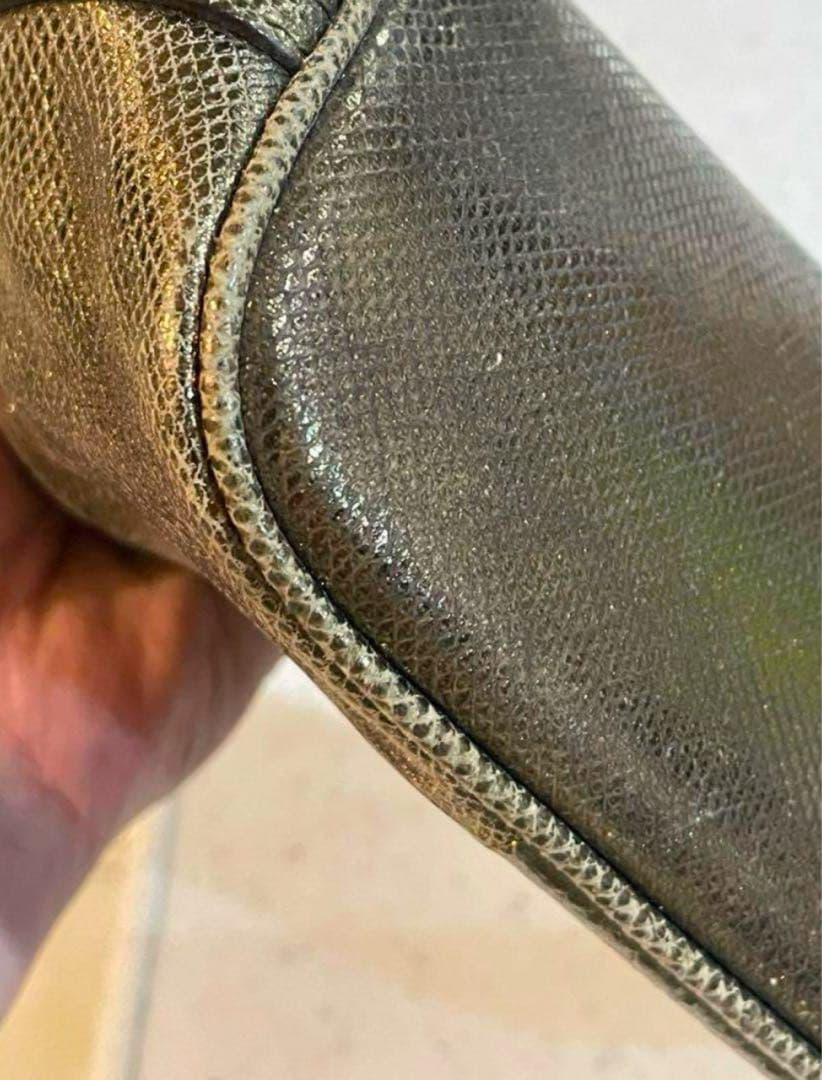 即日発送ゴールドGUCCIミニバッグ【希少・レア】グッチパーティーバッグ結婚式