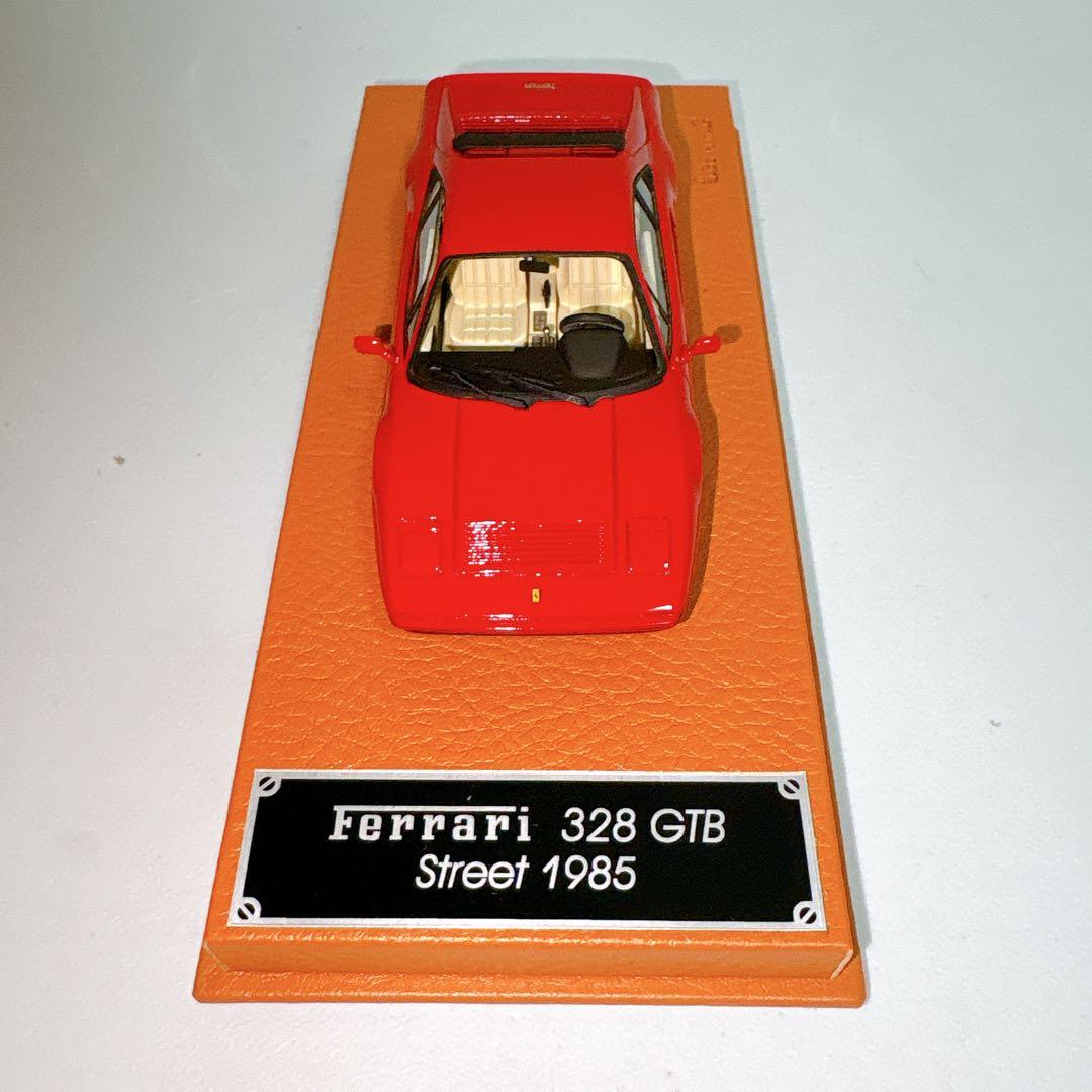 ミニカー Ferrari 328 GTB Street 1985 BBR 1/43