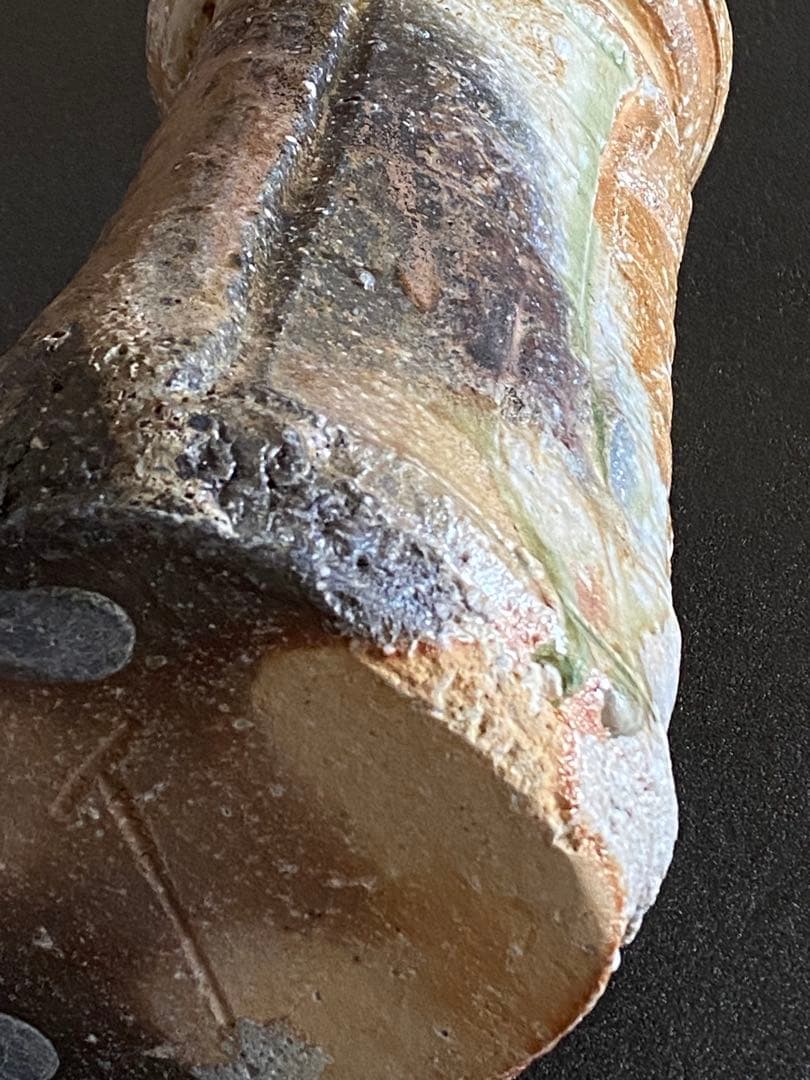 信楽焼 Shigaraki ware 花瓶 花入 Vase 井村侊生 N06