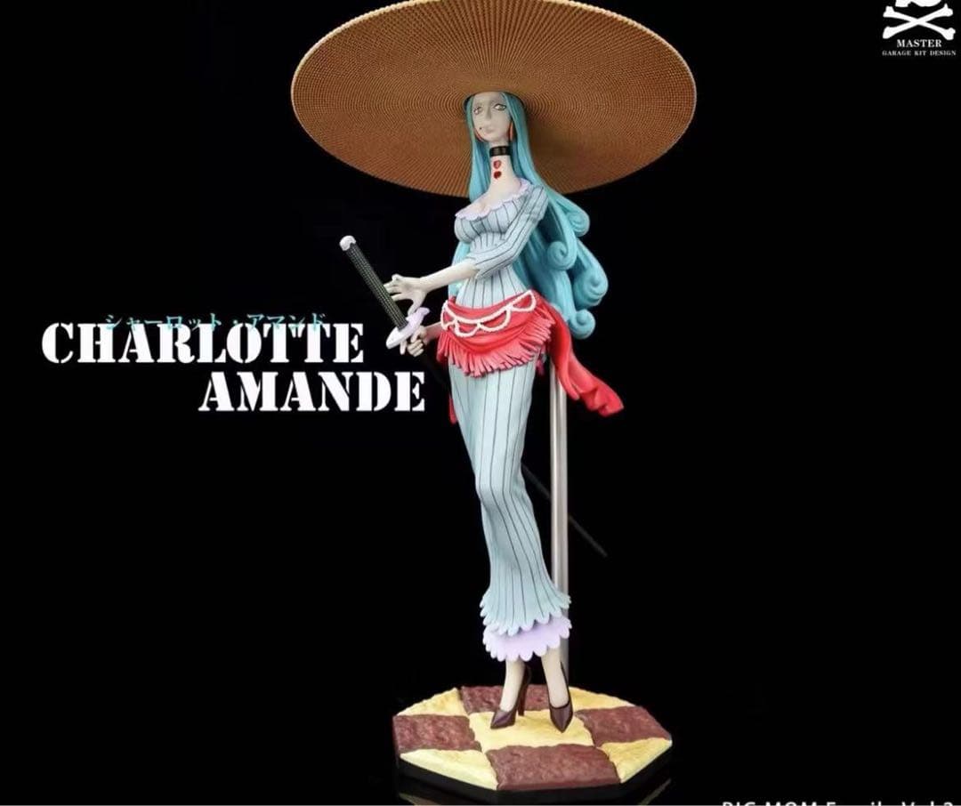 ワンピース シャーロット・アマンド ガレージキット ガレキ スタチュー