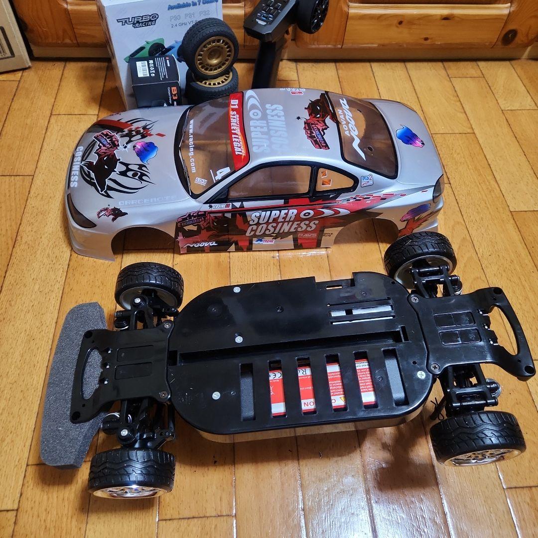 ■専用■　タミヤ ドリフト ラジコン フルセット　TT01　typeE シルビア