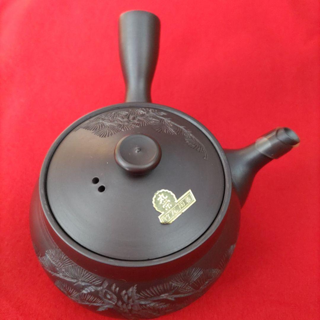 萬古焼 白梅造 煎茶器5客 急須セット 萬古焼 白梅造 煎茶器