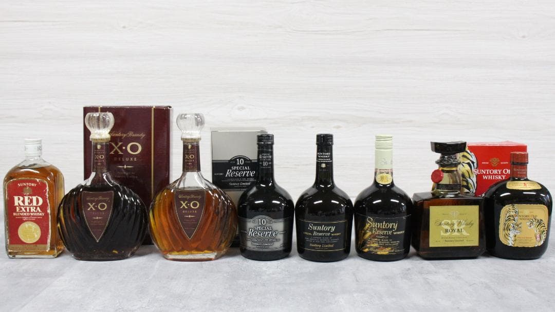 サントリー古酒2本セットローヤルゴールド羊ラベル&スペシャルリザーブ