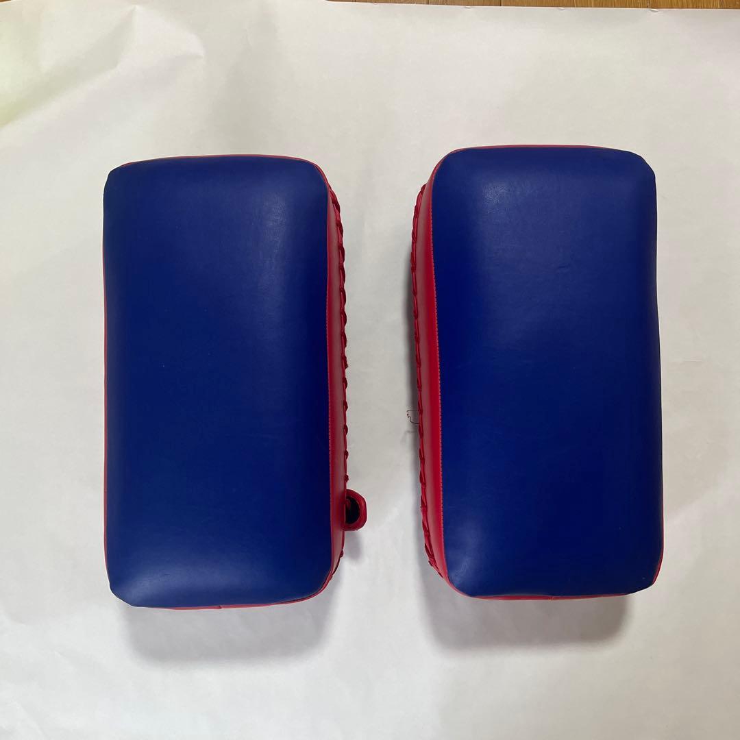 マーシャルワールドジャパン KM-40キックミットスタンダード 青