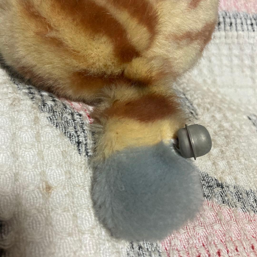 サンアロー　レトロ　でぶニャンコ　ぬいぐるみ　中古品