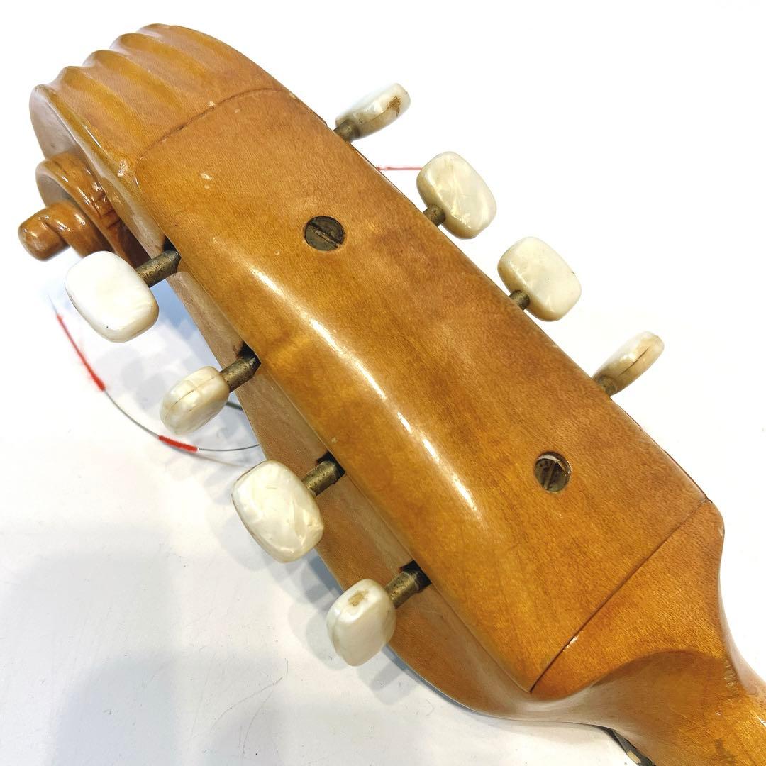 マンドリン SUZUKI NO.100 渦巻きヘッド　リブ彫り込み　スズキ