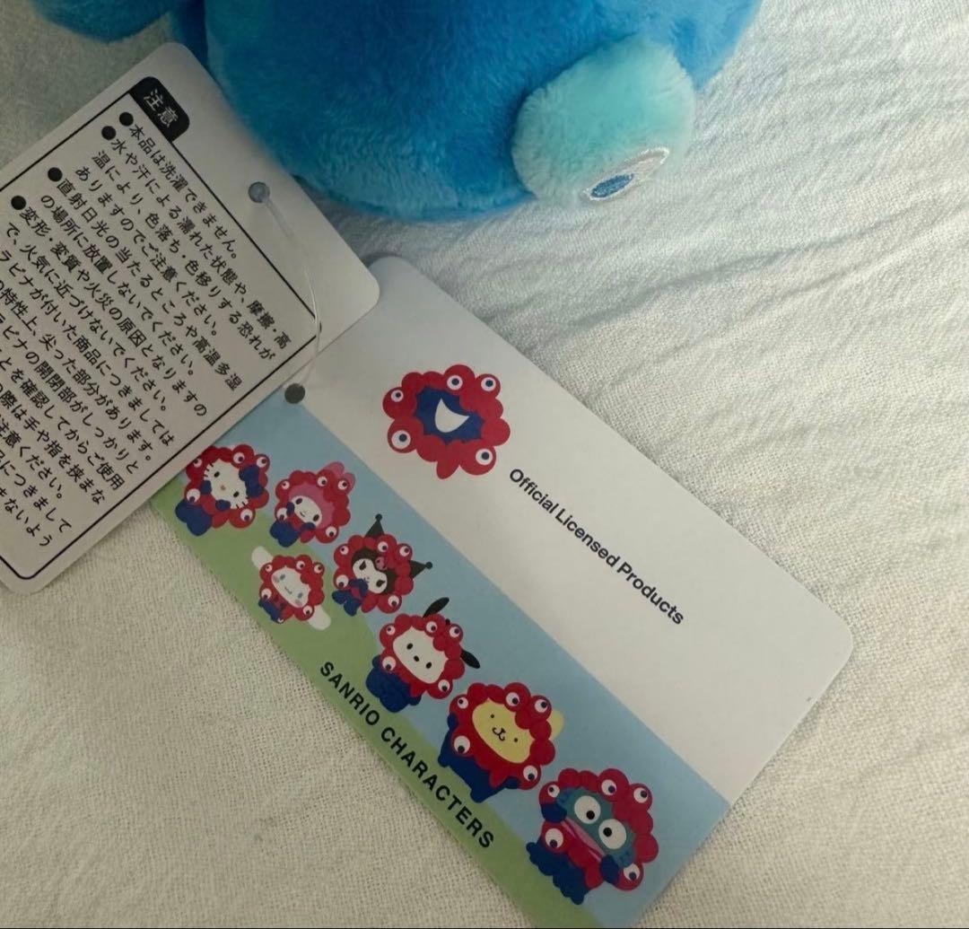 ＜美品＞会場限定カラー　シナモロール　ミャクミャクなりきりぬいぐるみ　M