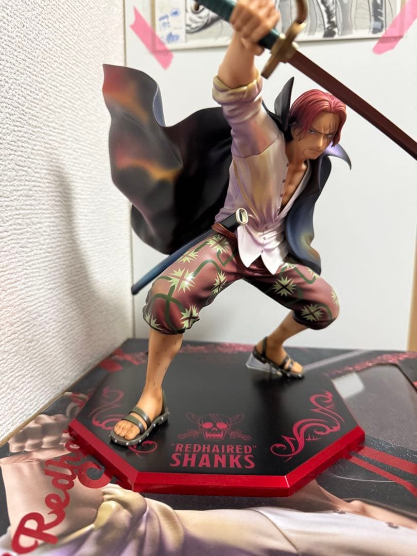 ワンピース P.O.P Playback Memories シャンクス 開封済み - メルカリ