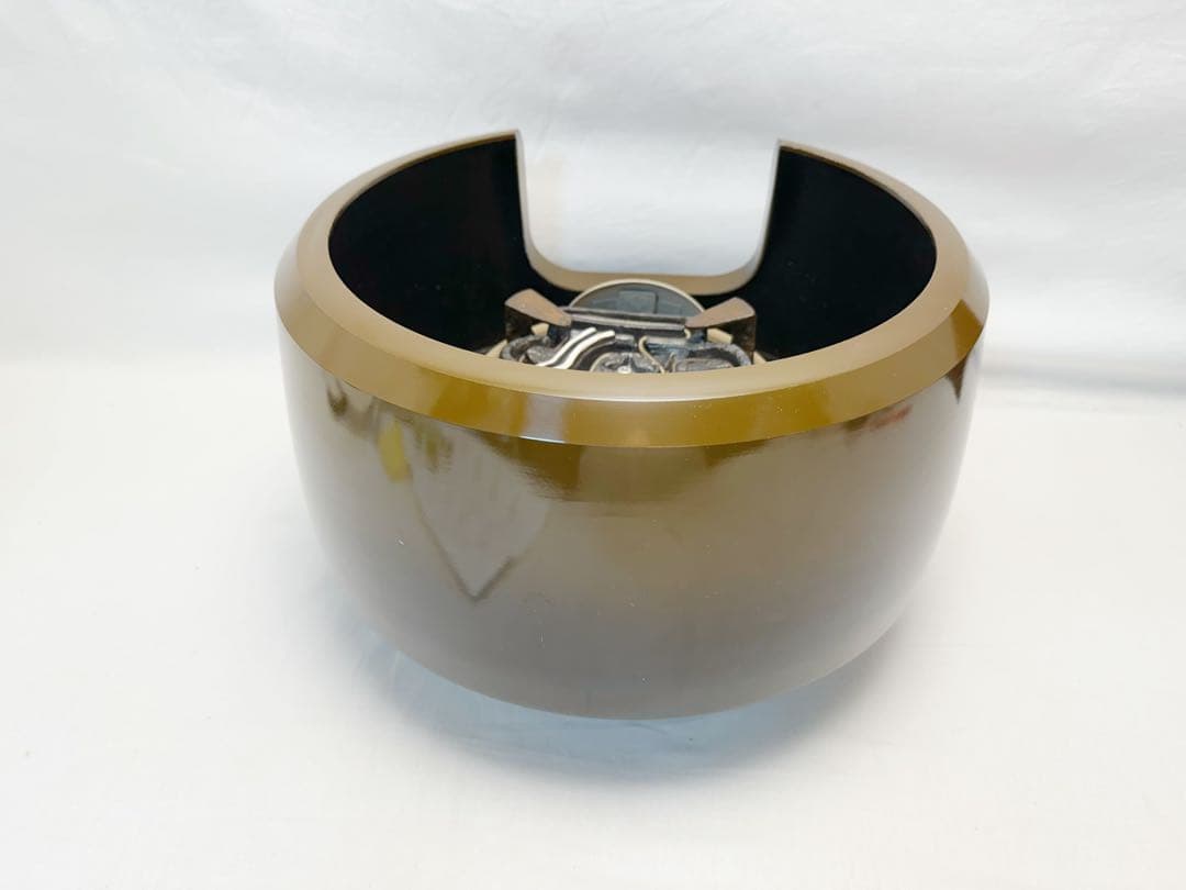 茶道具 野々田製面取風炉 古銅色 軽合金 電熱器 敷板2点セットの通販は