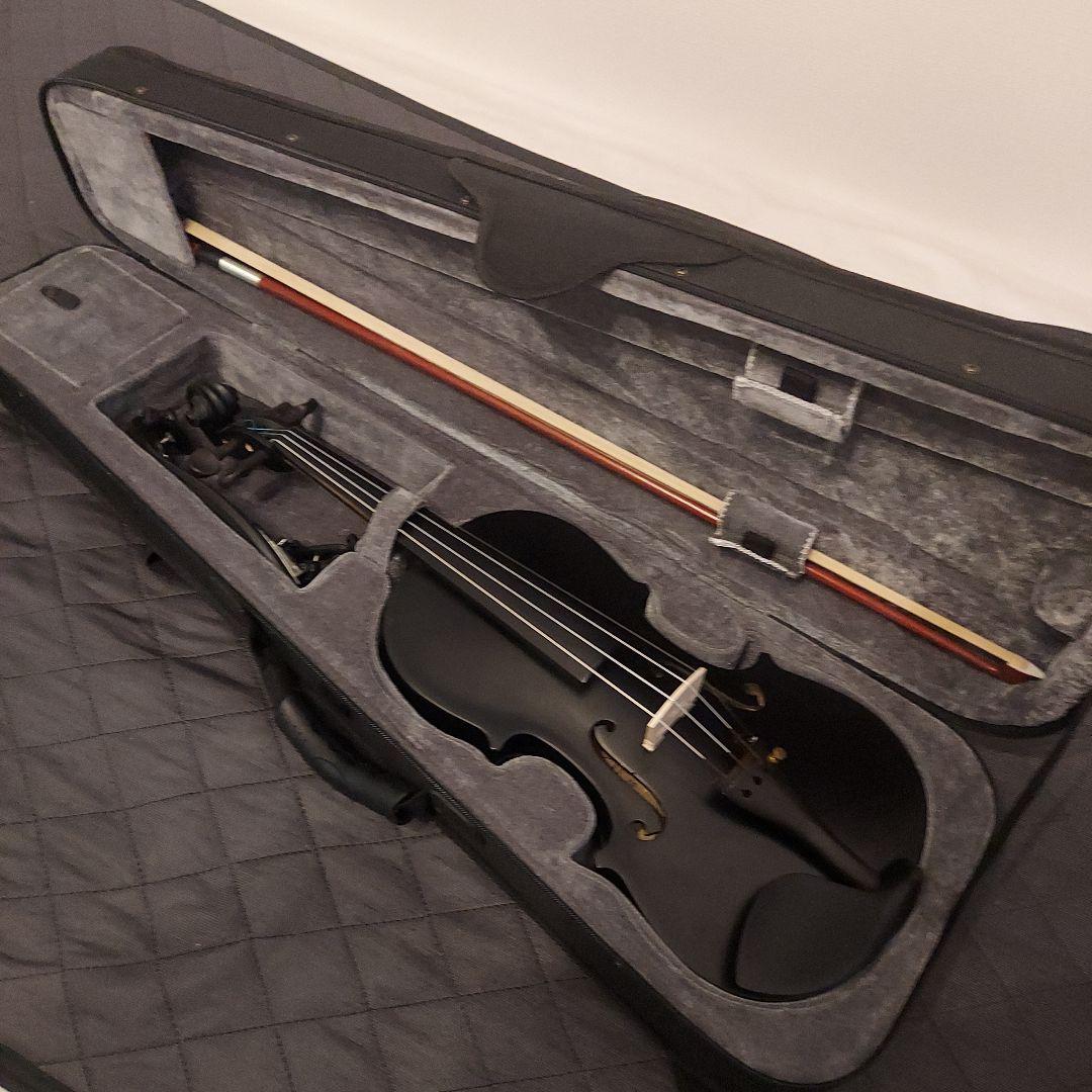 【美品】バイオリン Hallstatt V-12 BK 4/4 ケース付属
