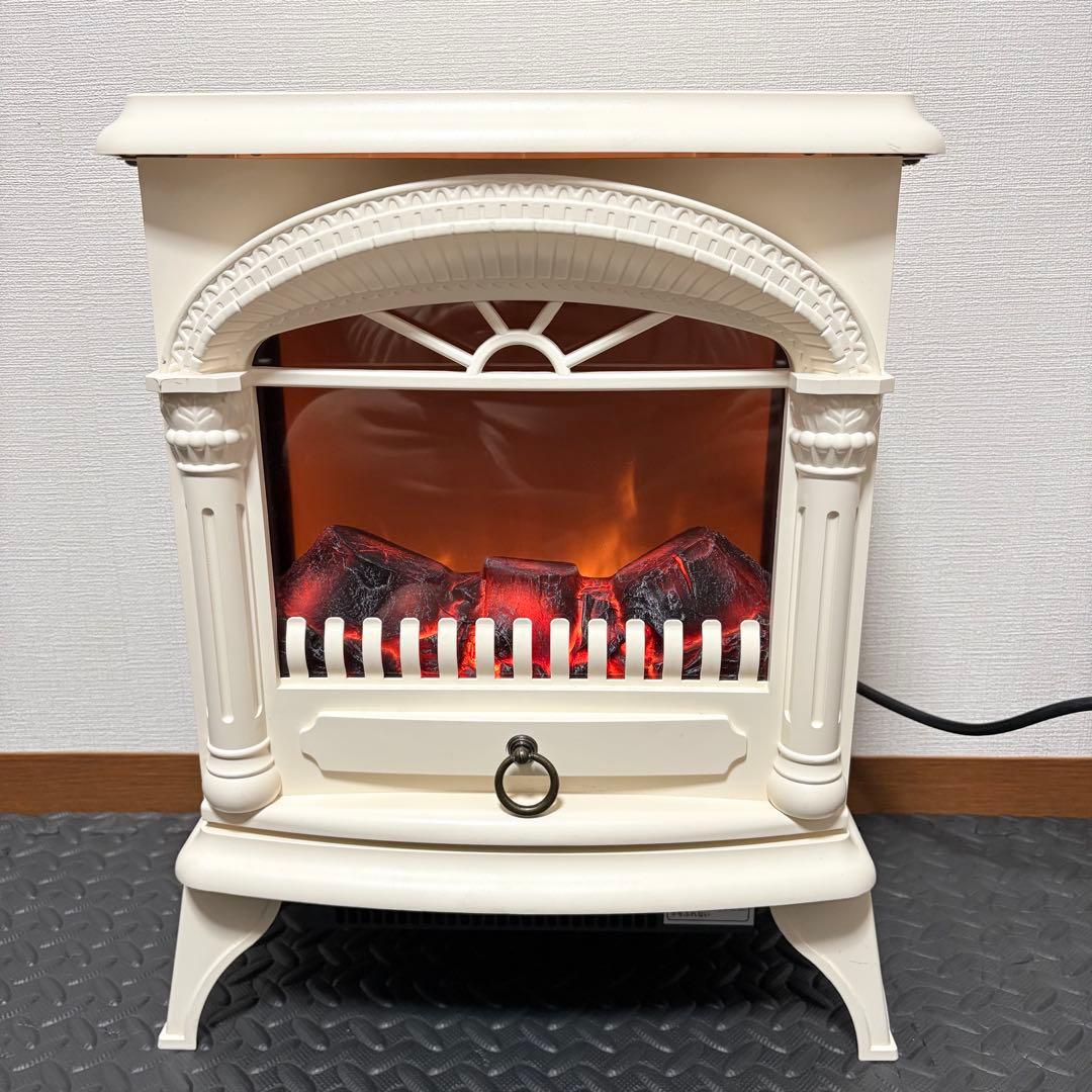 ニトリ ミドルワイド 暖炉型ファンヒーターNI BLT-999B-8-IV - メルカリ