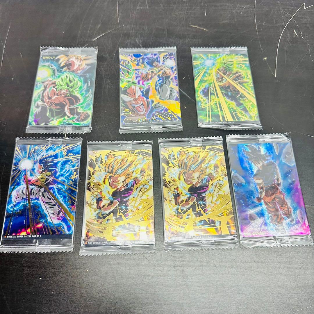 ドラゴンボール　⑥ グミ　プラ　クリア　カード　イタジャガ　未開封　まとめ売り