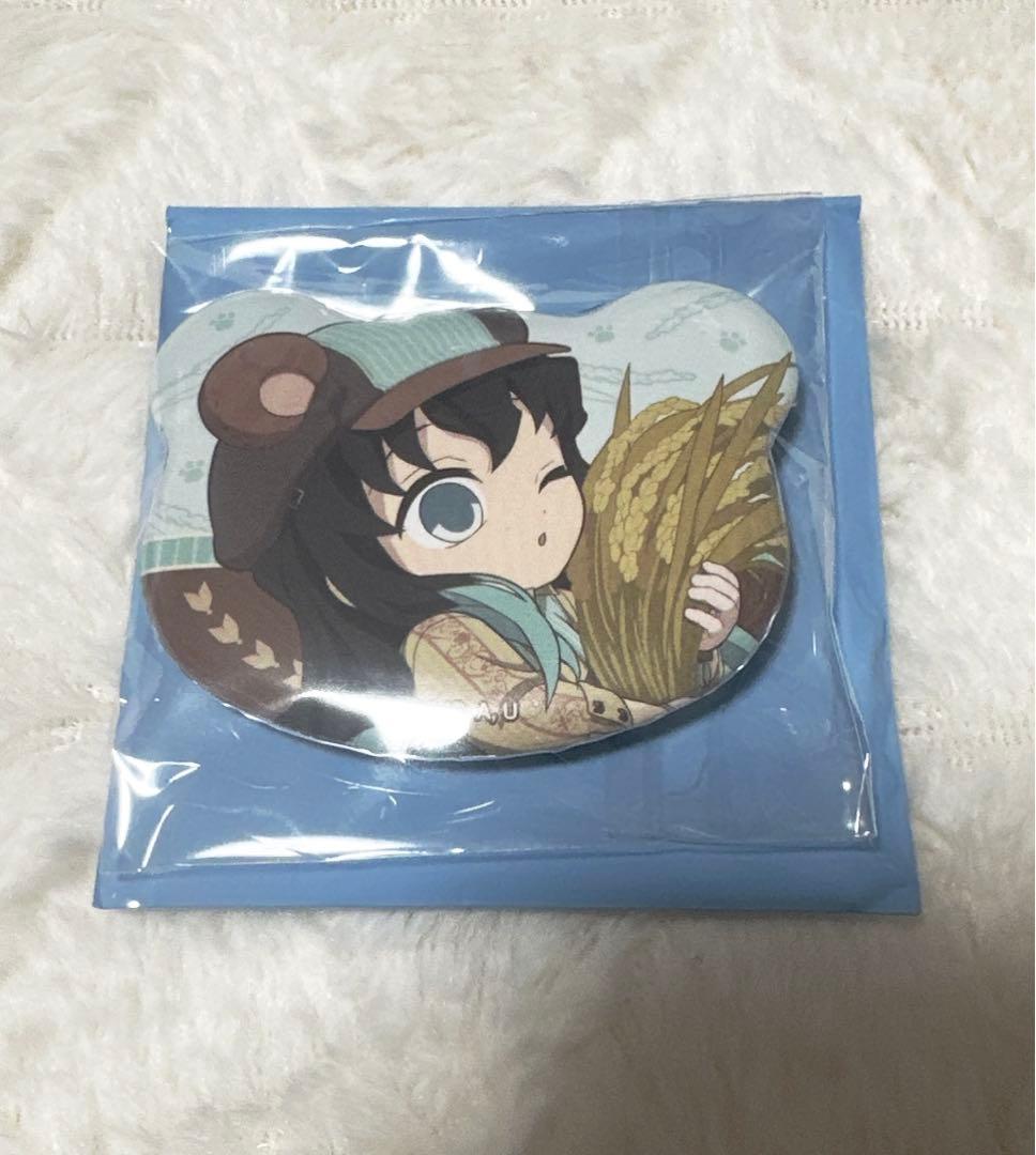 鬼滅の刃 ufotableカフェ 実りの秋まつり くま缶バッジB 時透無一郎