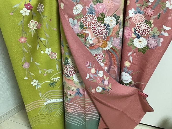 上品な古典柄❁⃘*.゜正絹振袖買い足し無しのフルセット