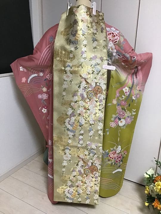 上品な古典柄❁⃘*.゜正絹振袖買い足し無しのフルセット