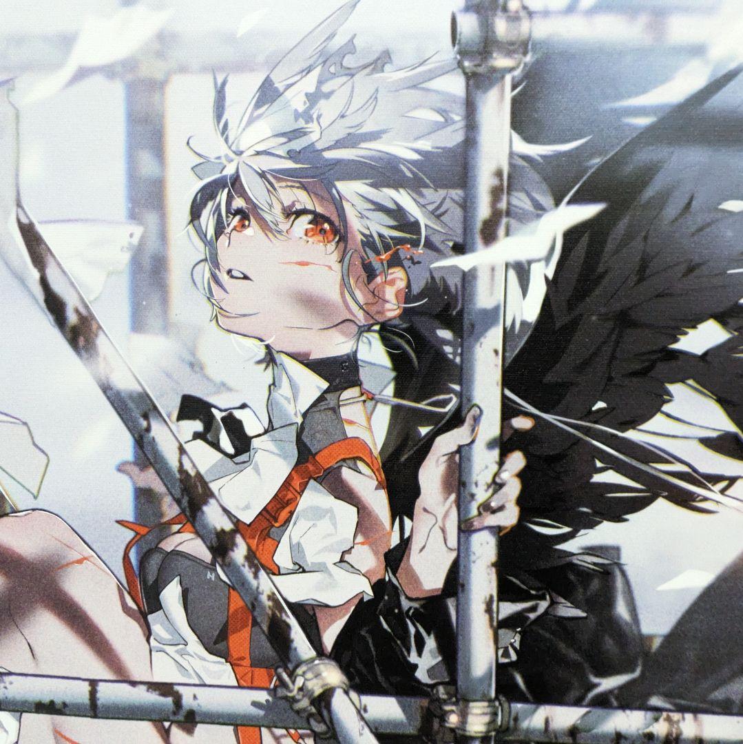 米山舞 直筆サイン入り 大判キャンバスアート 個展限定品 - メルカリ