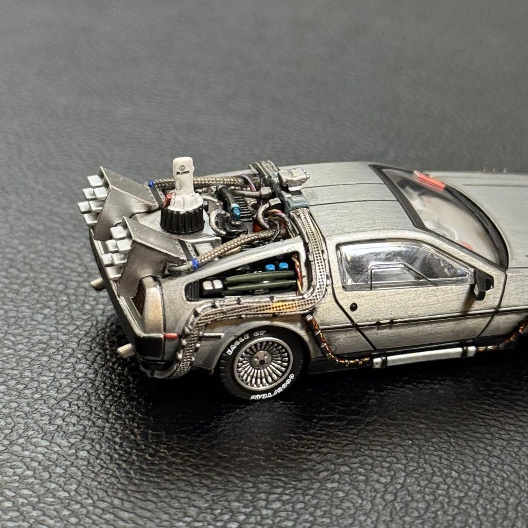 デロリアン Ⅱ カスタム品 1/64 MJモデル バックトゥザフューチャー②