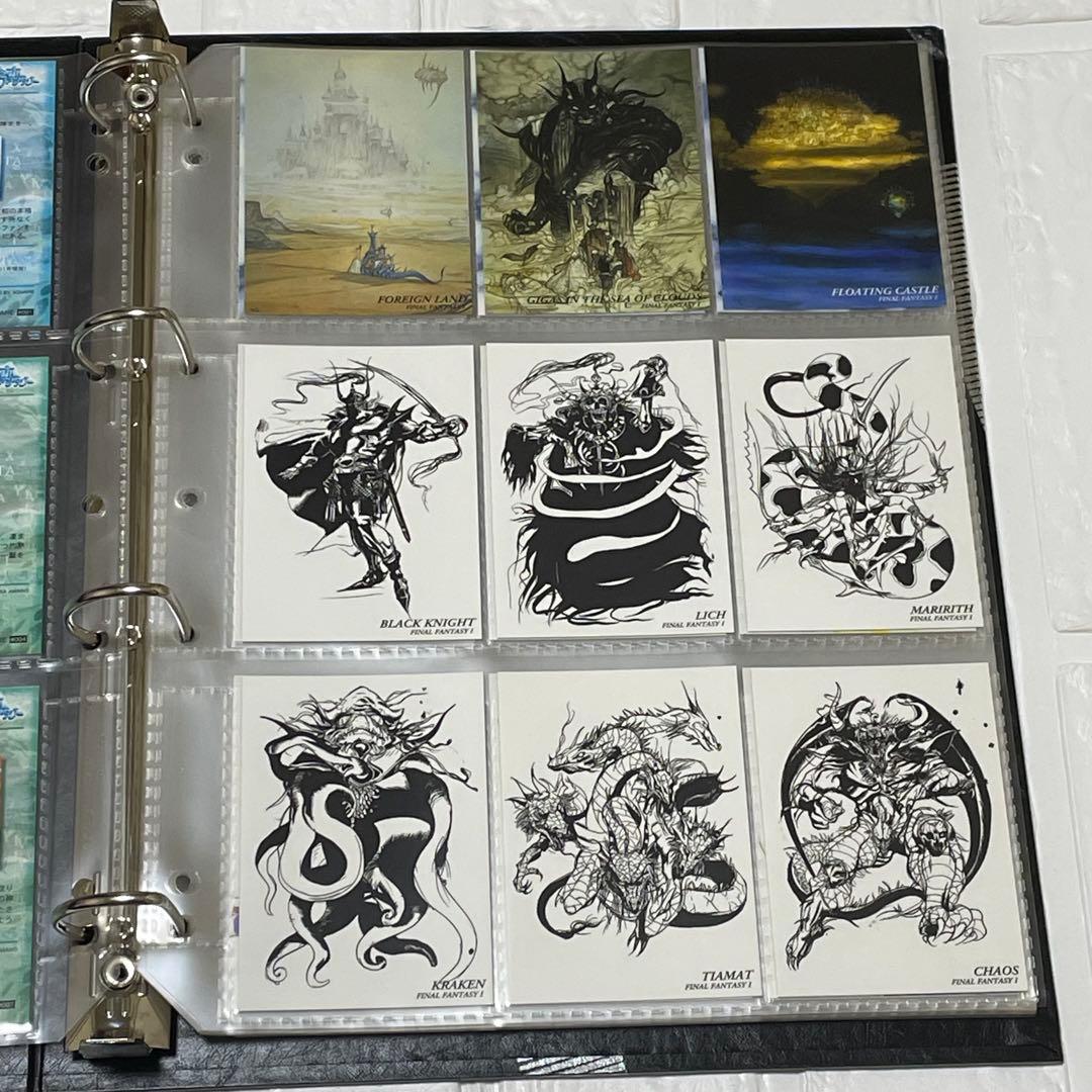 FFアートミュージアムvol.1 フルコンプ　専用バインダーつき