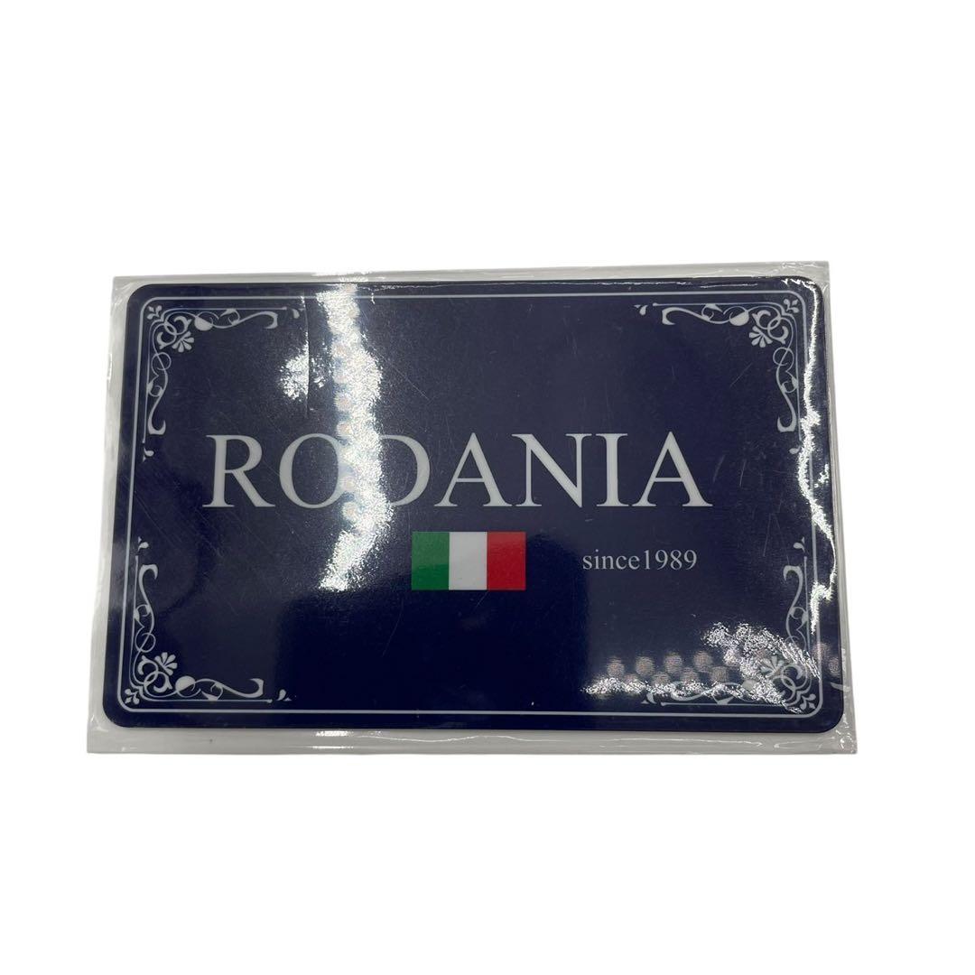 新品未使用　ロダニア　カイマン　クロコダイル　2way ハンドバッグ　レザー　黒