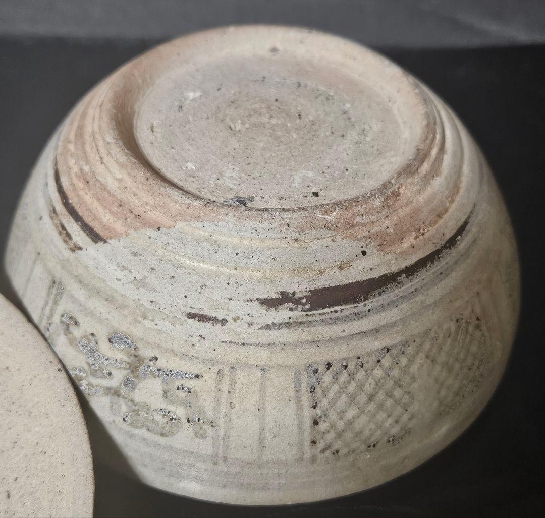 17～18世紀　宋胡録　青花　鉄釉　幾何学文様　蓋物　香炉　香合　合子　茶道具