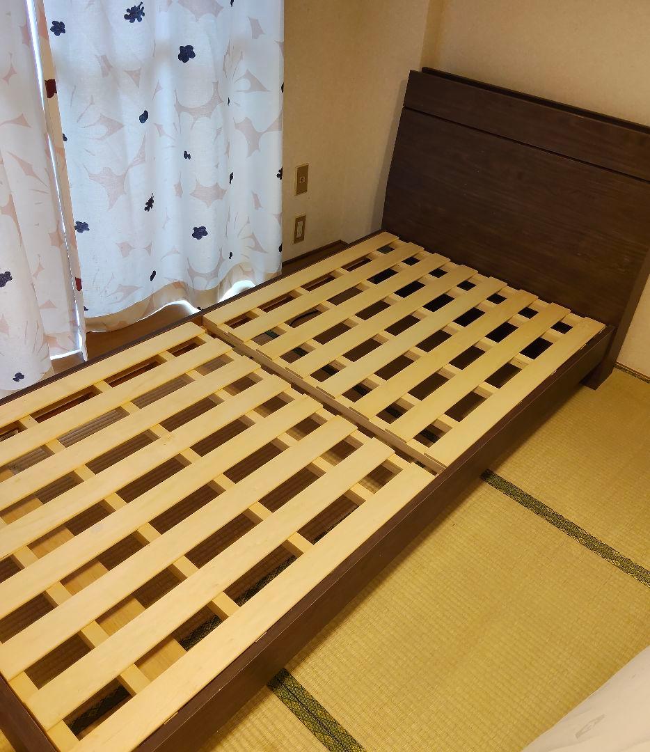 フランスベッド　ベッドフレーム/マットレスセット　シングルサイズ