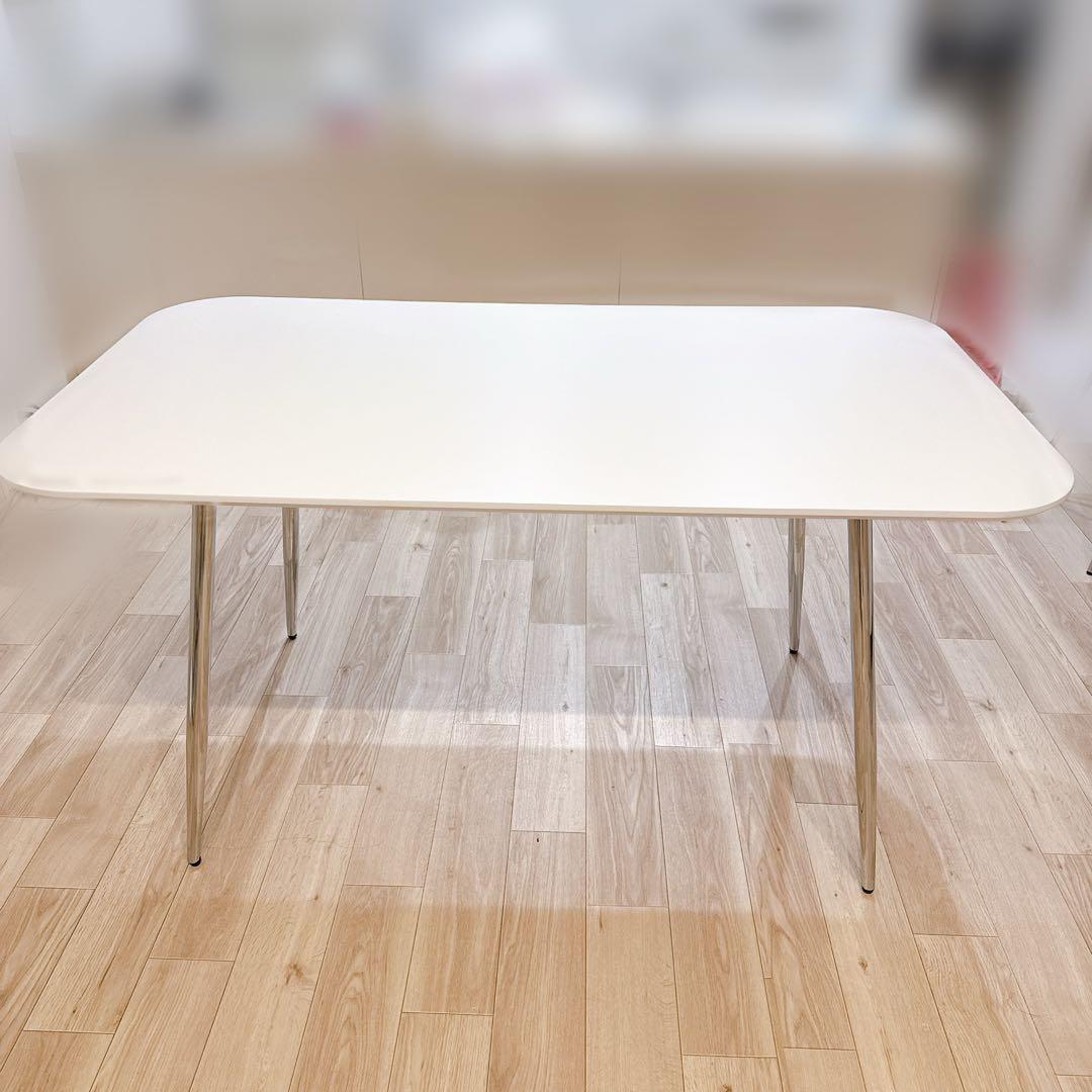 Roomn ダイニングテーブル 140×70cm スクエア型