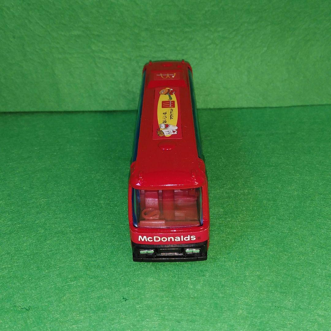 マクドナルド　パーティーバス　ダイヤペット　Diapet　ミニカー　ハンバーガー