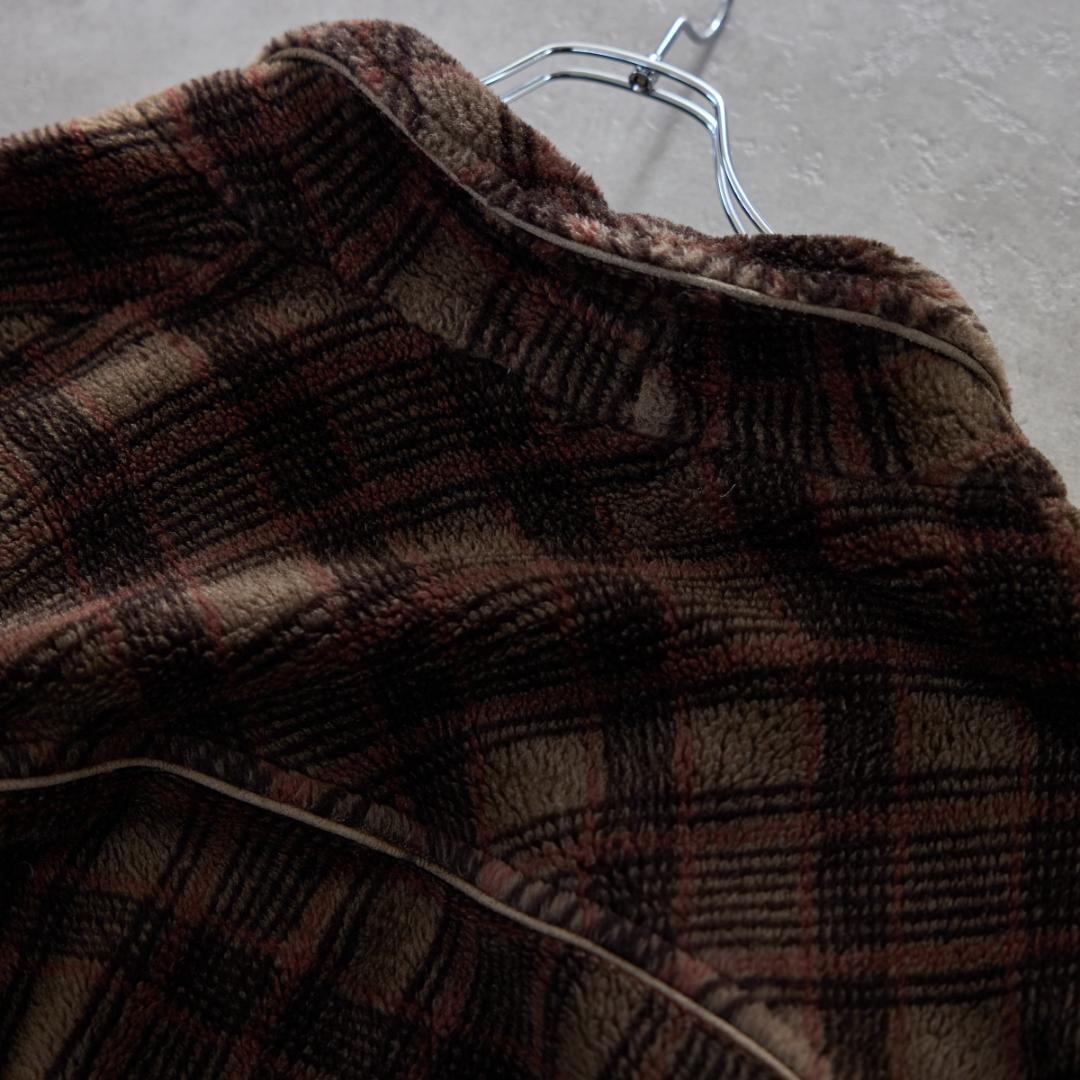 ゴ*ラ様 激レア ORVIS USA製 ガウンコート ブラウンチェック オービス