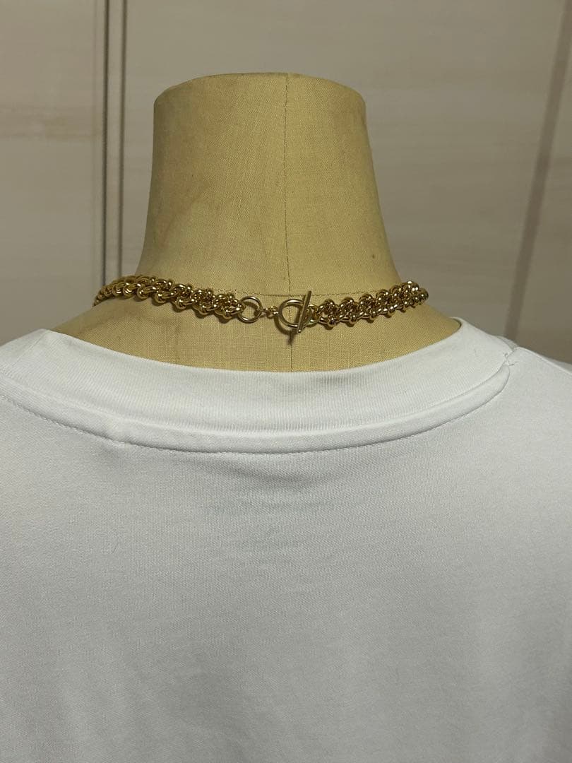 N*i様 Tiffany刻印ゴールドカラーチェーン　50cm