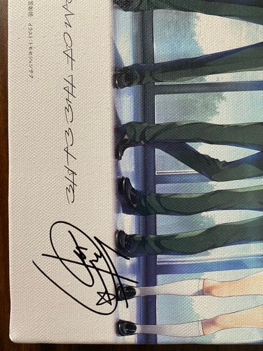 ようこそ実力至上主義の教室へ サイン入りアートキャンパス