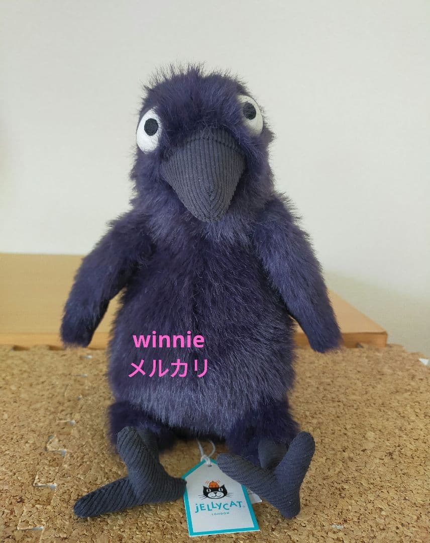  Hocus Crow カラス ぬいぐるみ 日本未入荷