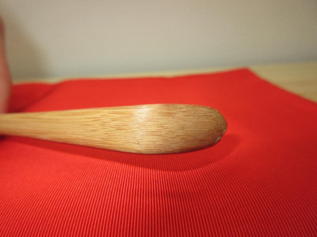 送料込【逢絢亭】茶道具 茶杓 銘「花の宴」大徳寺 長谷川寛州