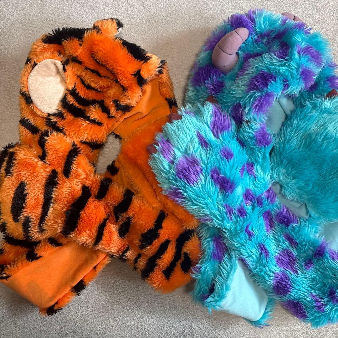 ディズニー マフラーキャップ2点セット[ティガー&サリー] ディズニー