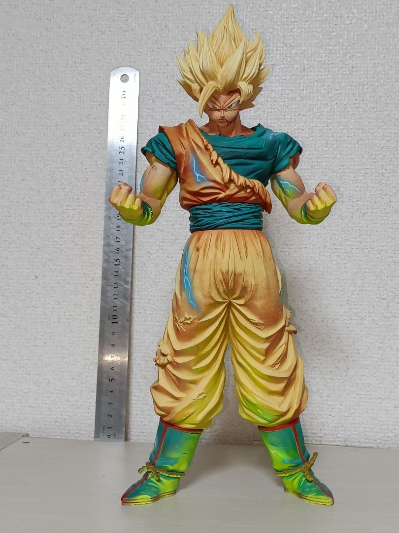 ドラゴンボール 孫悟空 超サイヤ人2 フィギュア改造 リペイント
