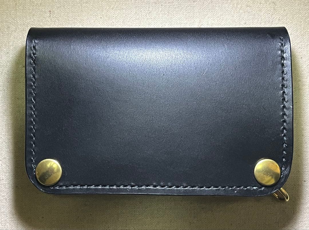 ミドル トラッカーウォレット 姫路レザー タンニン鞣し