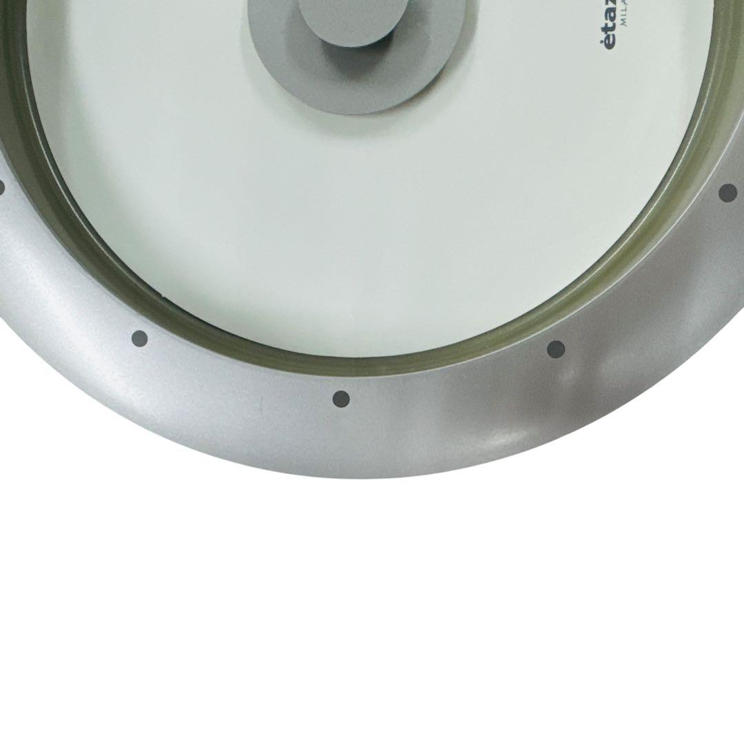 【希少】Lemnos レムノス　ポストモダン 掛け時計 佐藤まどか 白 ホワイト