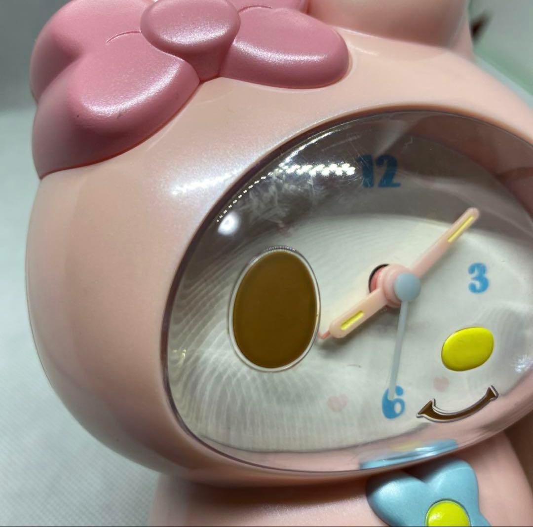 マイメロディ おしゃべり 目覚まし時計 動作品 中古 マイメロディ