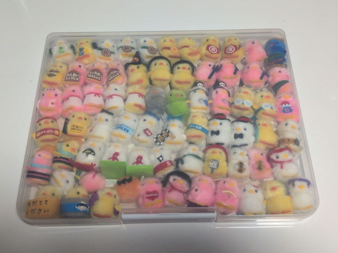 ぴより〜な1号ひよこのおかげ タグ有り102個/タグ無し13個 - メルカリ