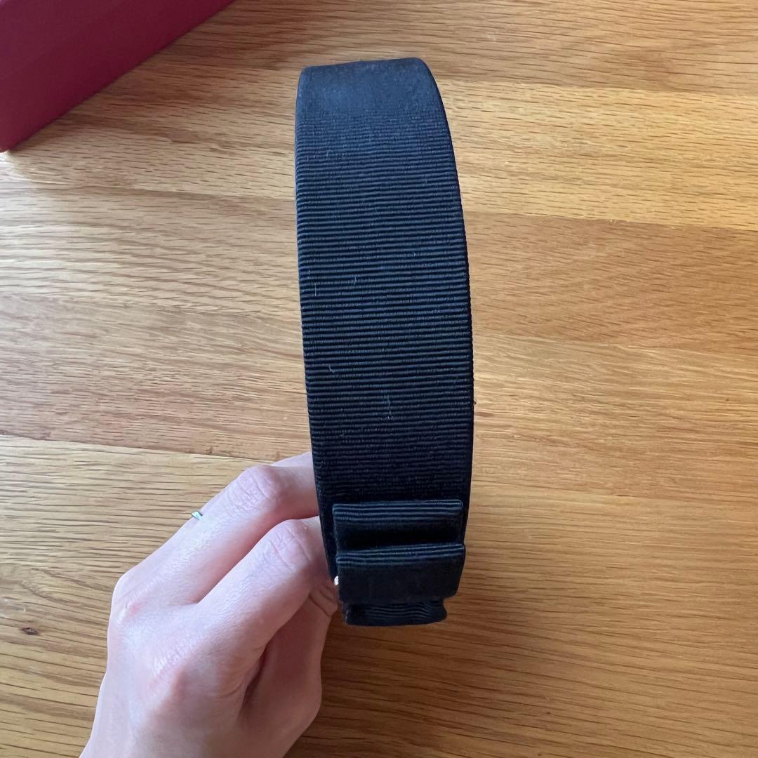 Salvatore Ferragamo ブラック ヘアバンド｜Salvatore Ferragamo