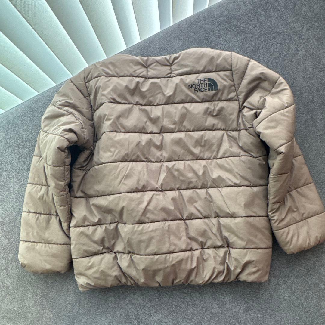 ノースフェイス　マイクロゼファーカーディガン（べビー）収納袋付き　90
