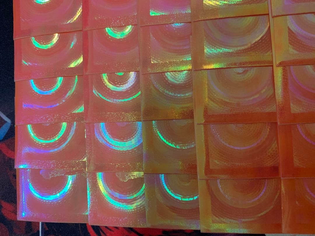 追跡あり 自由の女神 スリーブ 40枚 KMC スーパープリズム オレンジ