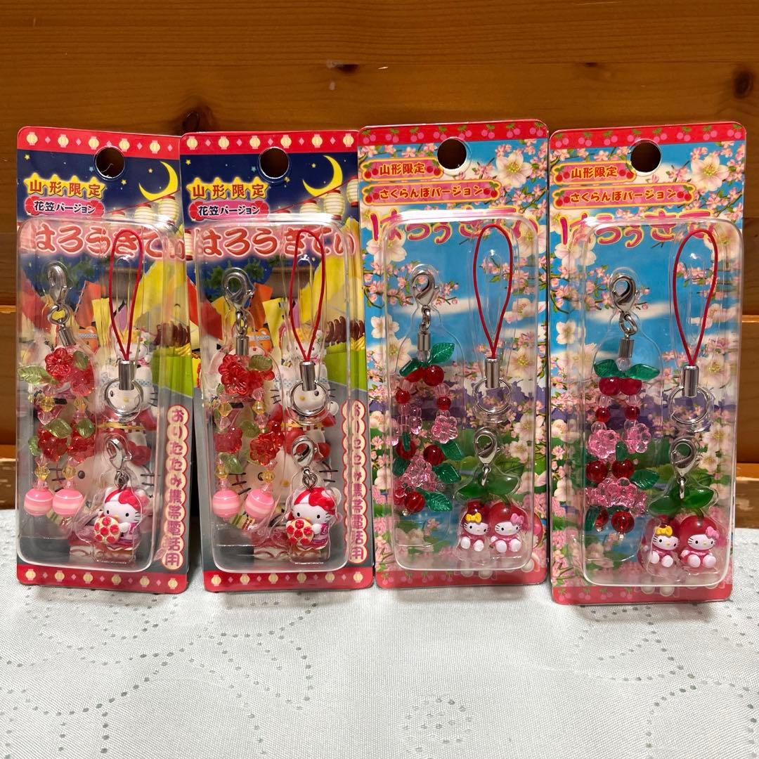 Hello kitty(ハローキティ) 根付け ストラップ他(平成キティ)64個