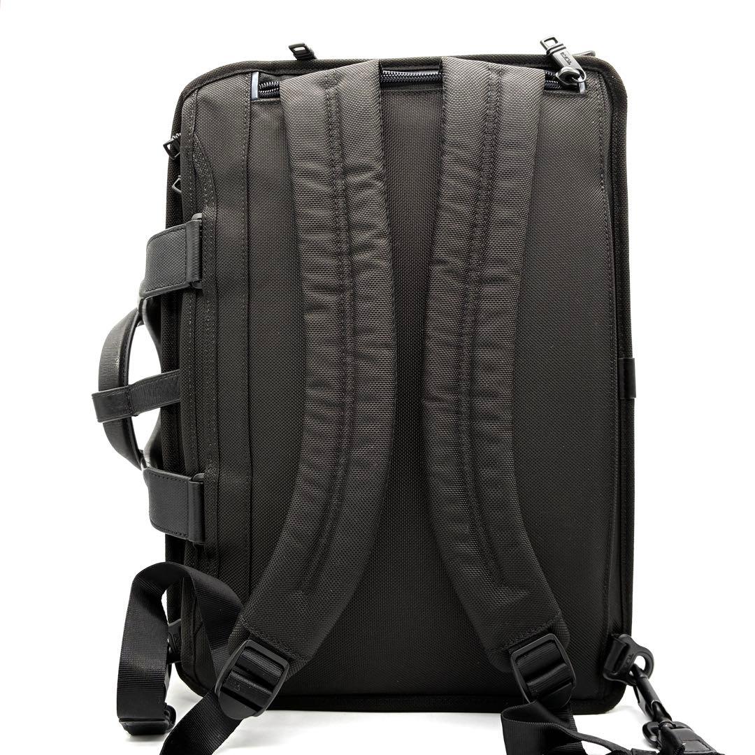 美品 トゥミ 3way ビジネスバッグ リュック A4 PC可 メンズ ブラック