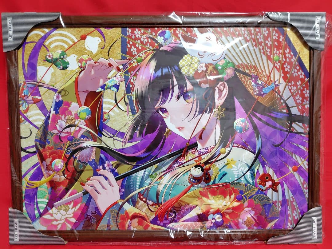 森倉円 複製原画 『千代に紡ぐ願いごと』 絵師100人展 大阪関西万博篇 森倉円 複製原画 『千代に紡ぐ願いごと』 絵師100人展 大阪関西万博