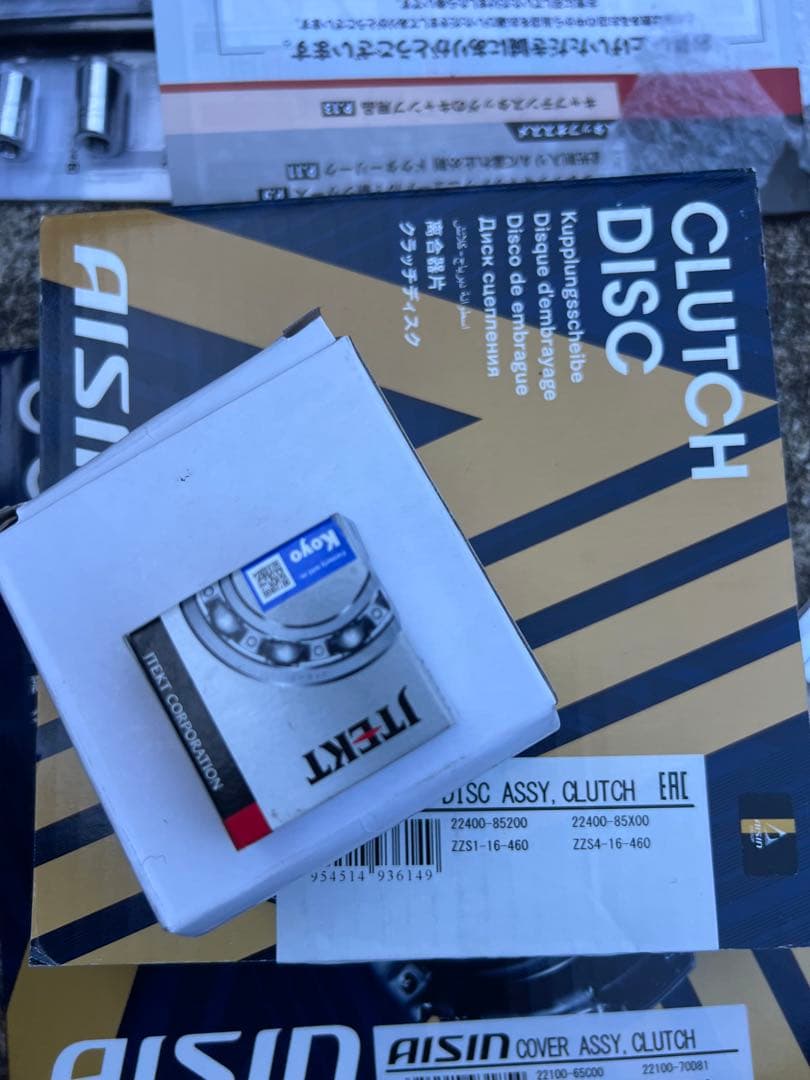 ja11 クラッチ4点セット　AISIN