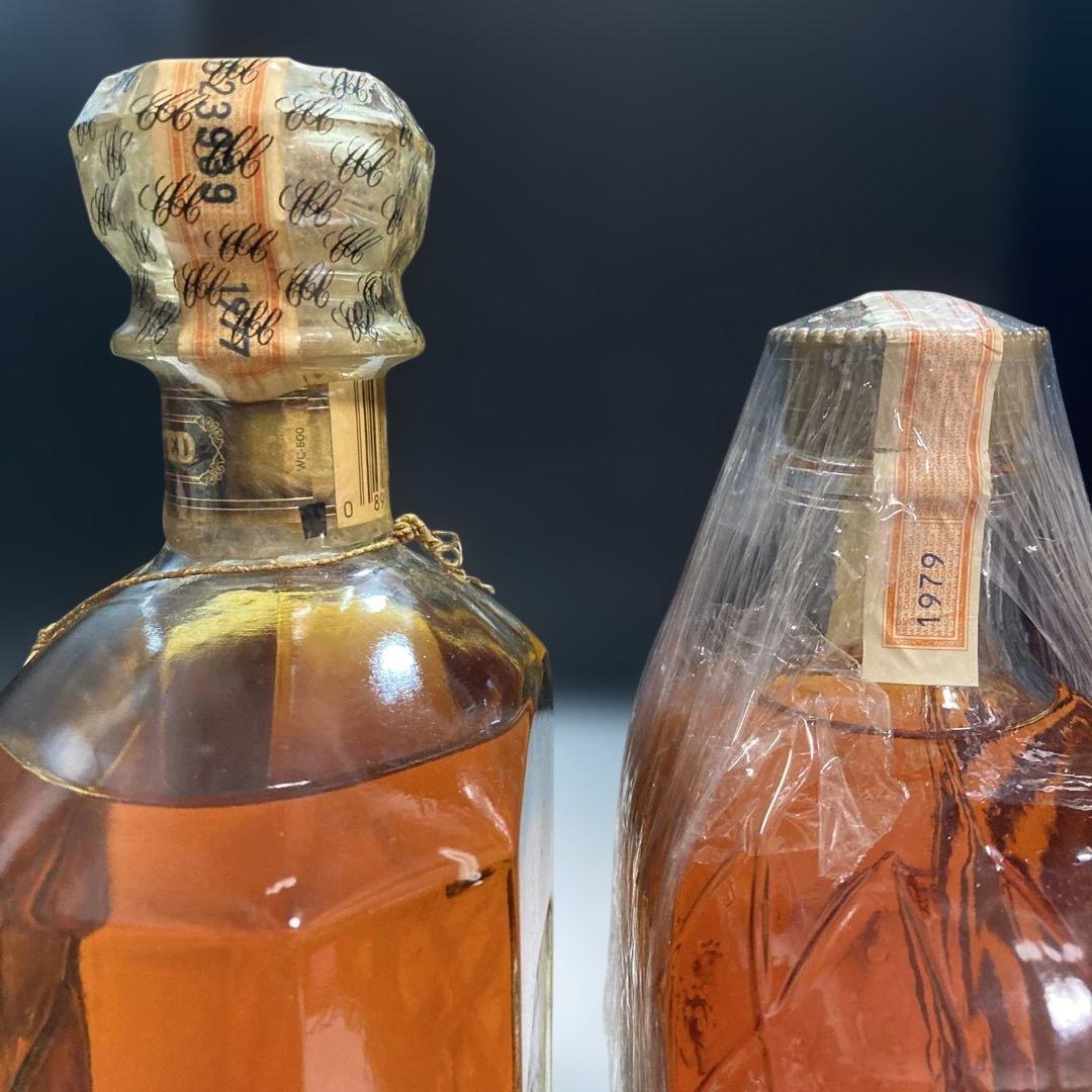 古酒 ウイスキー クラウンロイヤル& カナディアンクラブ12年